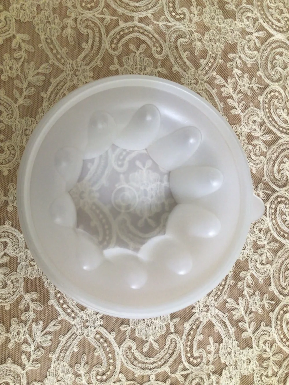 Jello Mold Vintage Tupperware Jello Form Container Kitchen Dessert